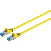 S-Conn Cat6A S/FTP afgeschermde netwerkkabel, geel, 10 meter