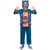 Amscan kinderkostuum Weerwolf jongens blauw jaar