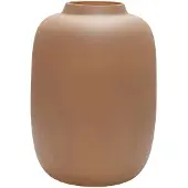 Vase the World Artic M matte sand Ø25 x H35 cm
