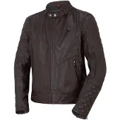 Bogotto Chicago Retro Bruin Leren Motorjas Maat 56