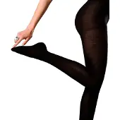 Falke No. 1 Finest Cashmere eenkleurig kasjmier panty dames zwart - maat 36-38