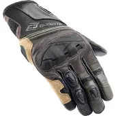 Bogotto Zello Geperforeerde Bruin Beige Groen Handschoenen Maat M