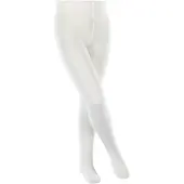 Esprit Foot Logo versterkt slijtvast katoen panty kinderen wit - maat 152-164