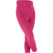 Falke Cotton Touch eenkleurig katoen legging kinderen purper - maat 152-164