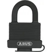 ABUS Hangslot 35mm Messing met Kunststof Behuizing, Zwart