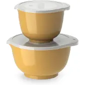 Mepal Rosti - NEW Margrethe bowls, Set of 2 + lids - Curry