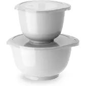Mepal Rosti - NEW Margrethe bowls, Set of 2 + lids - White