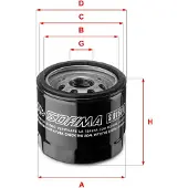 Sofima S 9150 R Oliefilter