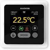 Magnum Remote Control WiFi Klokthermostaat MRC²-thermostaat (inbouw) | RAL 9010 Wit