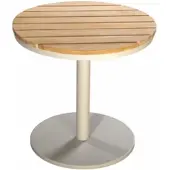 Yoi Bijzettafel Millor Salix Teak Ø50 x 50 cm