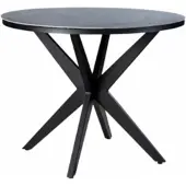 Yoi Tuintafel Calma Rond Black Slate Ø120