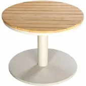 Yoi Bijzettafel Millor Salix Teak Ø60 x 45 cm