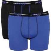 Sloggi Boxershorts blauw / zwart