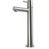 Hotbath Fonteinkraan cobber 1-hendel recht 23 cm rond geborsteld nikkel