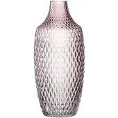 Leonardo Tafelvaas Decoratieve vaas POESIA, reliëflook van glas, handgemaakt, hoogte ca. 30 cm (1 stuk)