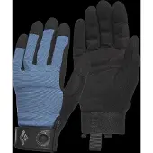 Black Diamond - Crag Gloves - Handschoenen M, zwart/blauw