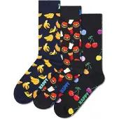 Happy socks Sokken 'Classic Banana' navy / geel / groen / rood