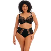 Elomi Niet voorgevormde bh Matilda | Maat: 95E | Kleur: Zwart