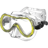 Seac Sub Salina Diving Mask Geel Kinderen