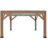Westmann Cederhouten prieel pergola met lamellendak karl 396x335 cm