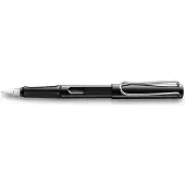 Lamy zz3_ARCHIV_Pen_to_pen, Vulpen Safari zwart glanzend LH linkshandig (Zwart)