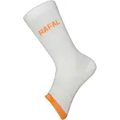 Rafal Mercoux Unisex Sokken Wit/Koraal || Maat: 39-42