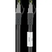 Goobay S/FTP Cat 8.1 - 20 meter - Zwart -