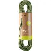 Edelrid - Klimtouwen - Hummingbird Eco Dry 9,2Mm Night-Citrus voor Unisex - Maat 40 m - Groen
