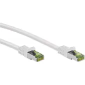 Goobay GHMT-gecertificeerde CAT 8.1 patchkabel van 2 meter, S/FTP (PiMF), wit