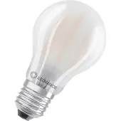 Ledvance LED Filament Lamp A60 E27 - 4W 470lm 4000K 230V - Mat Glas - Ø60mm - Geschikt voor kantoor, vergaderruimte, leeslamp