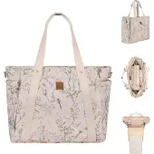 Kikkaboo Florence Secret Garden Changing Bag Beige
