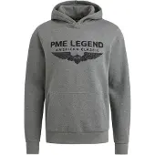 PME Legend Sweatshirt 'Hoodie with logo' grijs