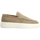 Manfield Beige suède loafers | Maat 41