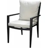 Yoi Tuinstoel Marinha Black Wool White