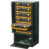 Little Jumbo ArtPlast Kofferkast met Onderdelenkoffers | 6x 203710 - 201520