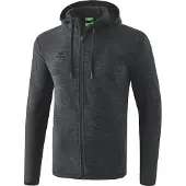 Erima Fleece Jacket Zwart 128 cm Jongens,Meisjes