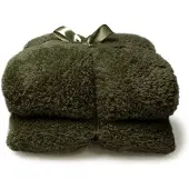 Unique living Plaid Teddy Winter Green Wintergroen