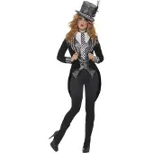 Smiffys Griezelige Mat Hatter pak voor dames