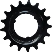 Kmc Achtertandwiel 18T - Extra sterk chroom-molybdeen - Zwart - Geschikt voor Shimano - Duurzaam en betrouwbaar