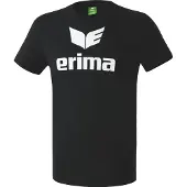 Erima Promo T-Shirt Heren - Zwart / Wit | Maat: XL