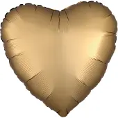 Amscan 9914102, Speelgoed ballon, Folie, Goud, 5 stuk(s)