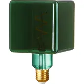 SPL | LED Filament | Grote fitting E27 | Kubuslamp | Helder | Groen | 4W | Dimbaar