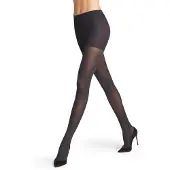 Falke Shaping Panty met vormgevend effect materiaal ondoorzichtig 50 DEN panty dames blauw - maat M-L