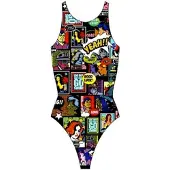 Turbo Yeah Comic Swimsuit Veelkleurig 5-6 Years Meisje