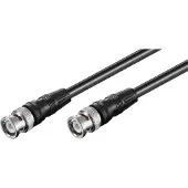 Microconnect BNC Aansluitkabel - 75 Ohm - 2 meter - Zwart