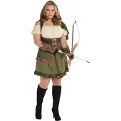 Amscan kostuum Robin Hoodie dames polyester