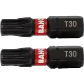 Irimo Torx T30 slagdoppenset (2 stuks, 25 mm, 1/4")