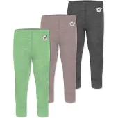 Normani Onderbroek antraciet / lichtgroen / oudroze