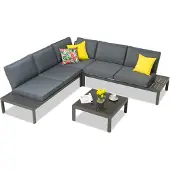 Garden Point Hoek loungeset Lizbona