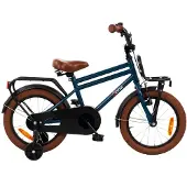 2Cycle Cargo kinderfiets 16 inch (4 tot 6 jaar) voor jongens blauw